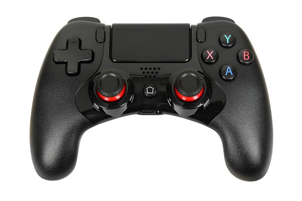 Gamepad til PC - iBox IGP4 trådløs Bluetooth controller (sort) til Android, iOS og PlayStation 4 billede