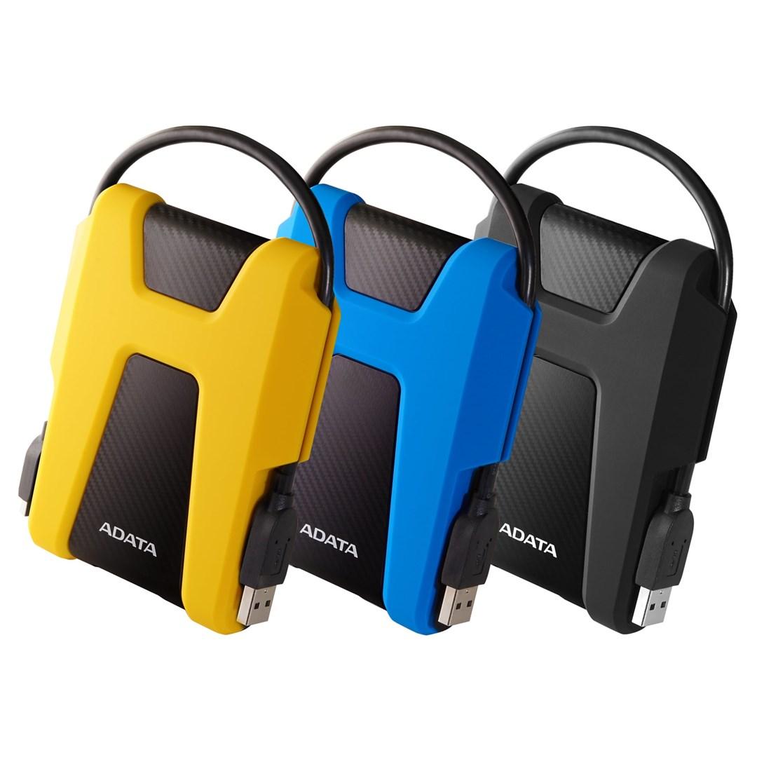 Ekstern harddisk ADATA HD680 1 TB - Sort billede