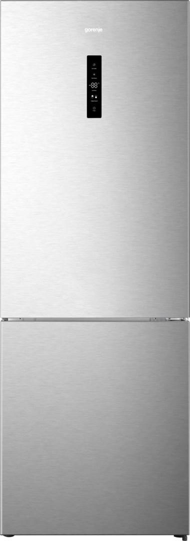 Kølefryseskab Gorenje NRK720EAXL4, fritstående, 495 l, E, grå billede
