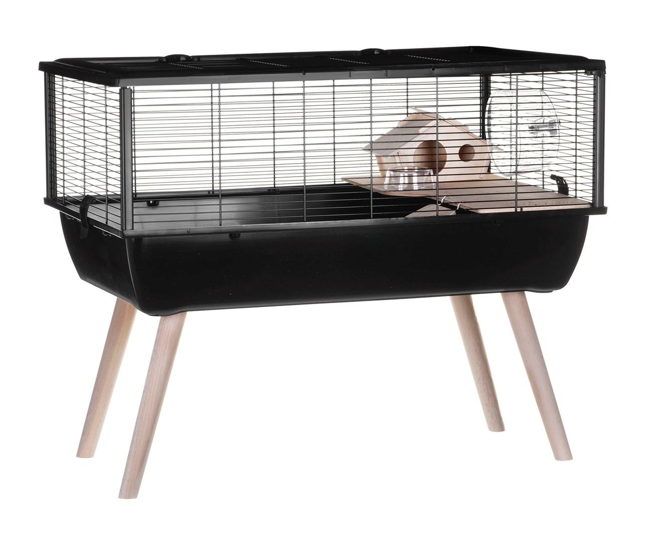 Gnaverbur med ben ZOLUX Neo Nigha H36, sort – 1 stk. billede