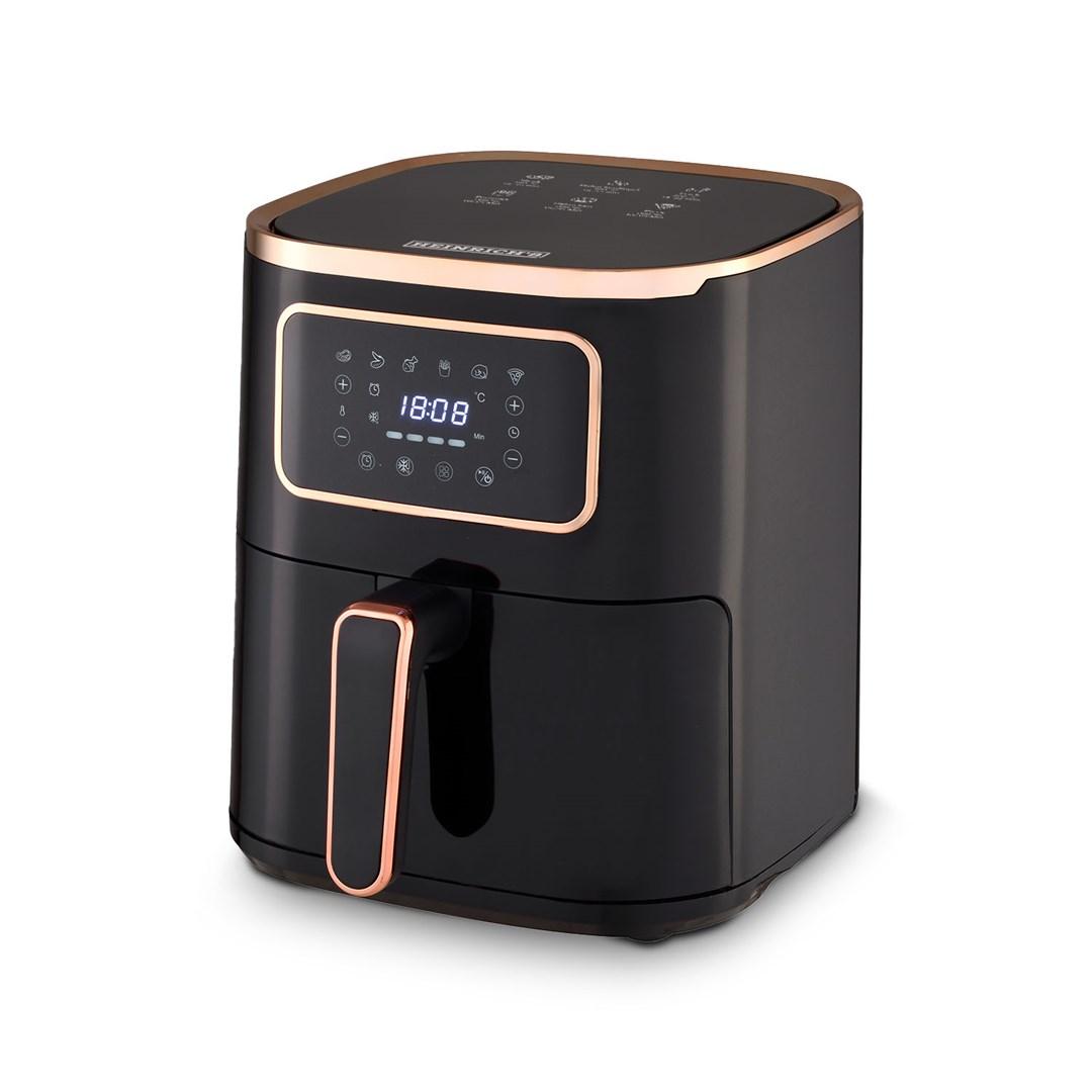 Airfryer HEINRICH'S HFR 8216 - 5,0 l, 1.450 W, sort billede