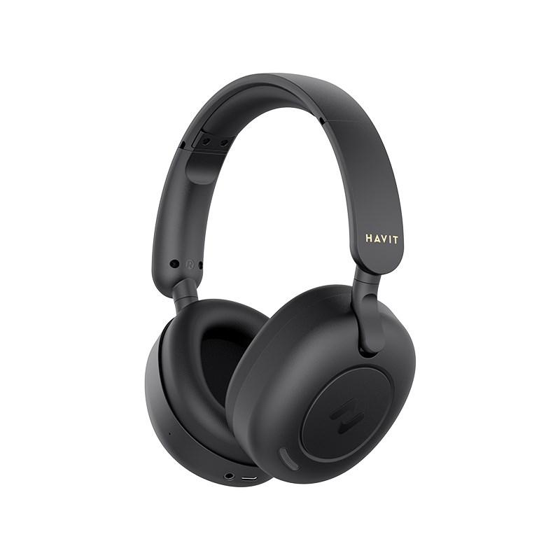 Trådløse høretelefoner Havit H655BT med Bluetooth, sort billede