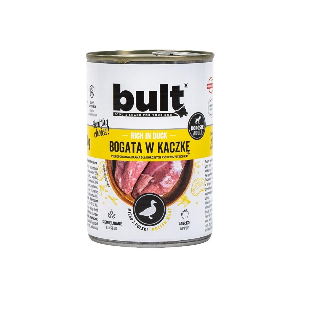 Hundefoder vådfoder bult – rig på and, 400 g billede