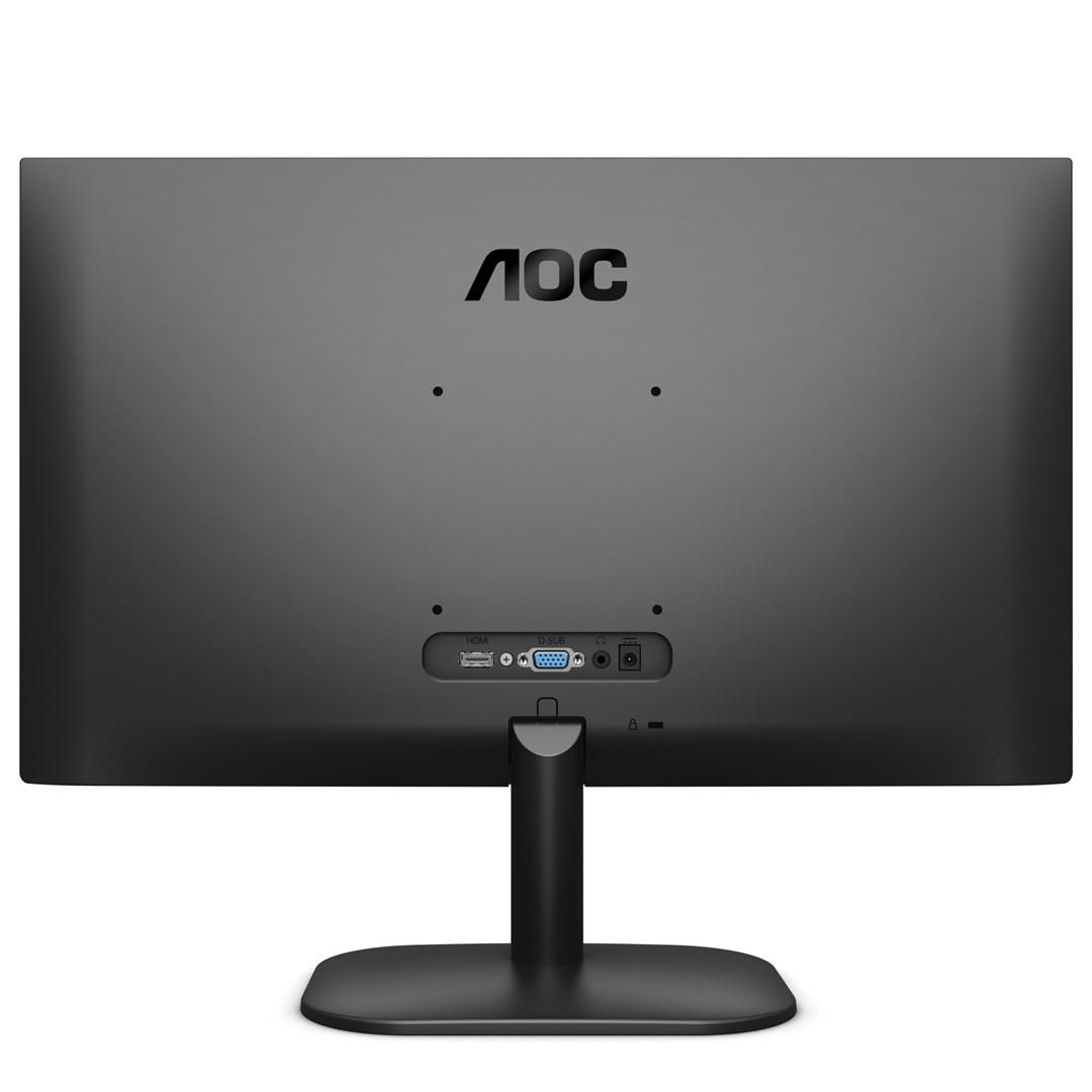 Skærm 22" AOC B2 22B2H - Full HD VA, 75 Hz, sort billede