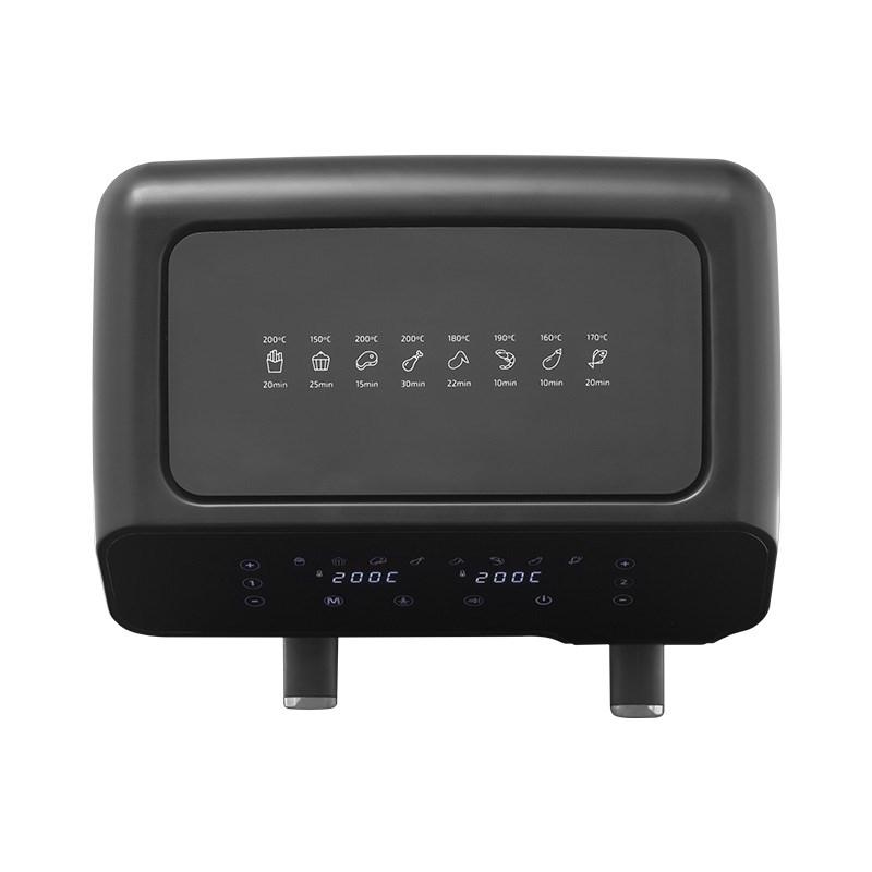 Airfryer Zelmer Dual 5,5 l + 3,5 l, 2.700 W, sort billede