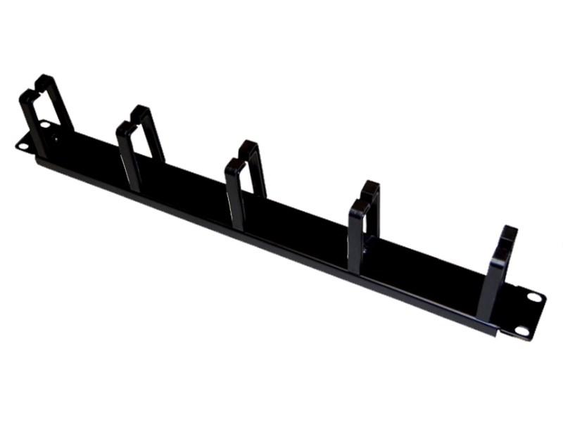 Kabelholder væg – A-LAN PK009, sort, 1 stk. billede