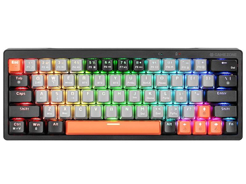 Mekanisk gaming tastatur Tracer GAMEZONE EVO1 Hot Swap 63 – grå billede