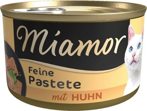 Vådfoder til kat - Miamor Feine Pastete med kylling, 85 g