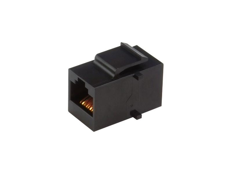 Netværkskobling RJ45 hun-hun – Alantec WTM10, sort billede