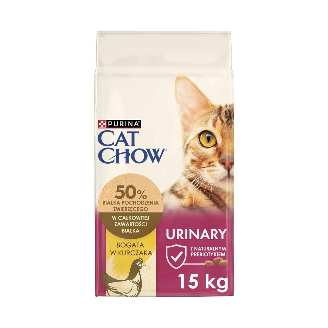 Kattemad tørfoder Purina Cat Chow Urinary Adult Kylling 15 kg billede