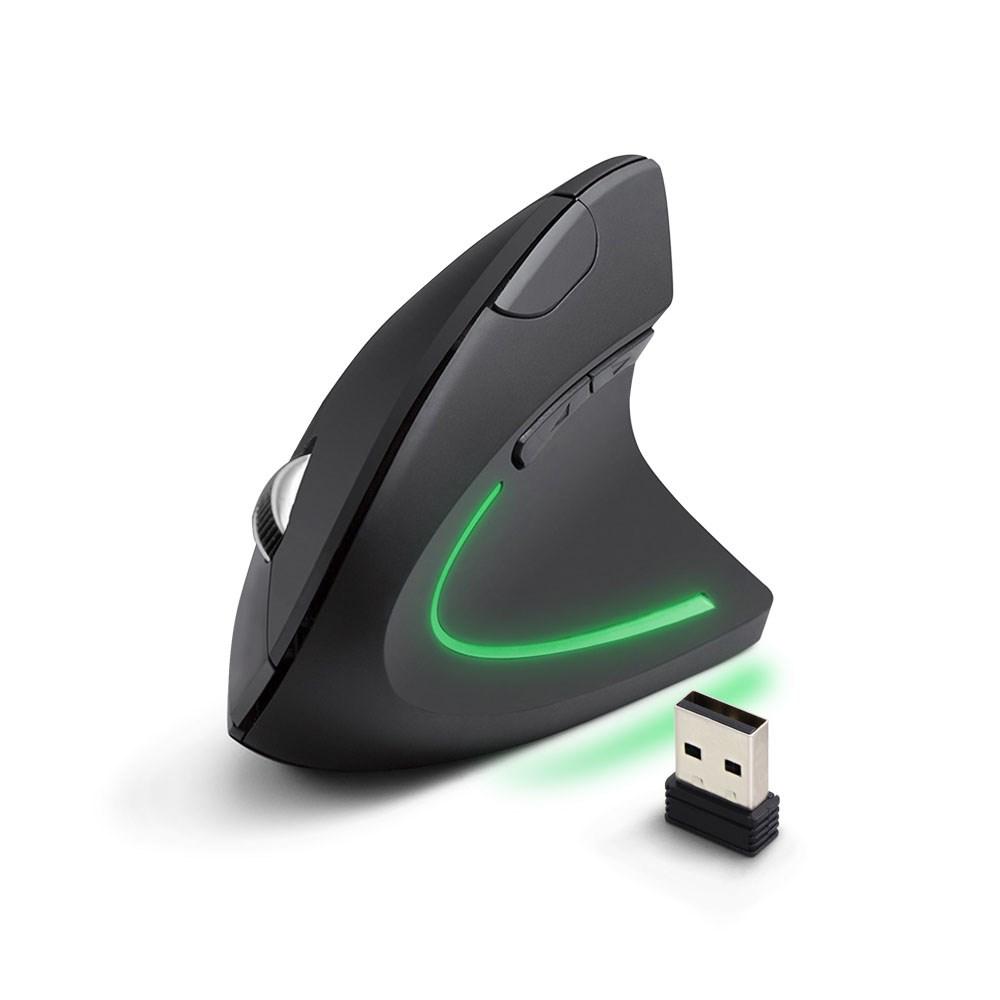 Trådløs ergonomisk mus Esperanza EM133 - 1600 DPI, optisk, USB nano-modtager