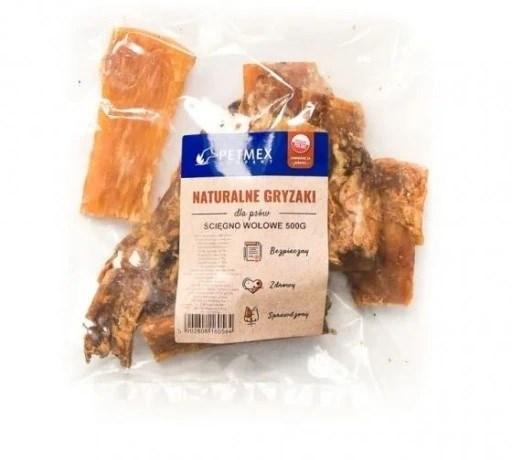 Hundegodbid PETMEX oksehinder – 500 g billede