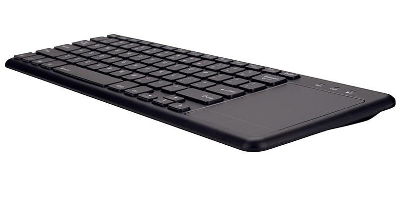 Trådløst tastatur med touchpad - Tracer, sort (RF 2,4 GHz) billede