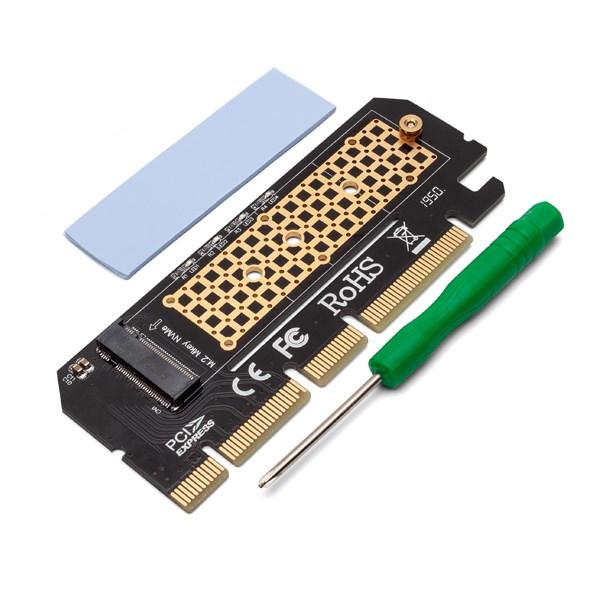 PCIe M.2 NVMe adapter - Savio AK-41 udvidelseskort