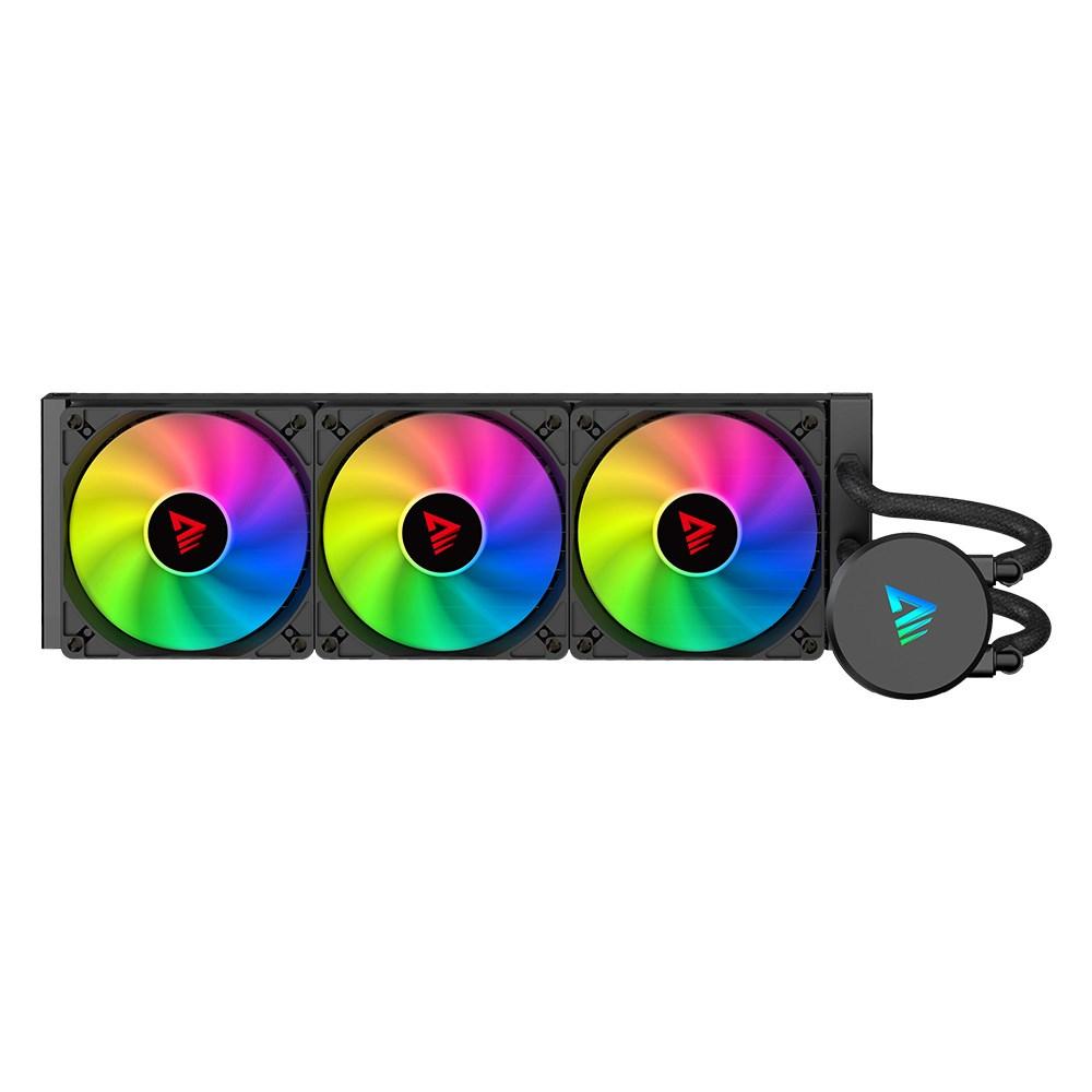 Vandkøler til CPU 360 mm – Savio Velox med ARGB billede