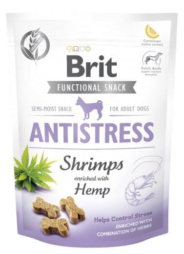 Hunde godbidder Brit Functional Snack Antistress – Rejer, 150 g billede