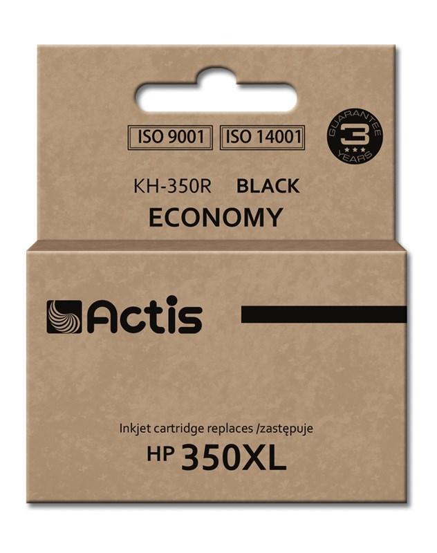 Blækpatron Actis KH-350R til HP 350XL – sort, 35 ml, høj kapacitet billede