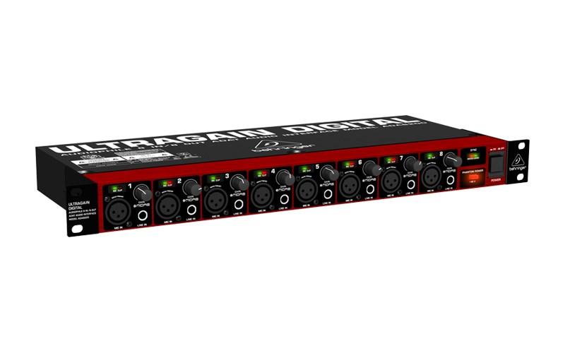 Lydinterface Behringer ADA8200 - 8-kanals AD/DA-konverter, 10-24.000 Hz billede