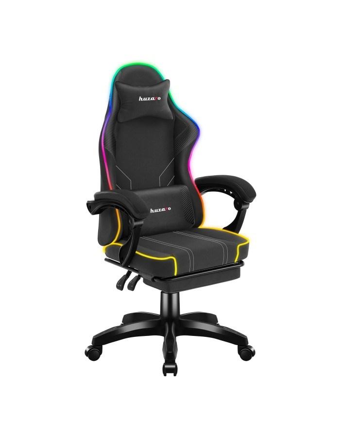 Gamerstol huzaro Force 3.7 RGB - sort billede
