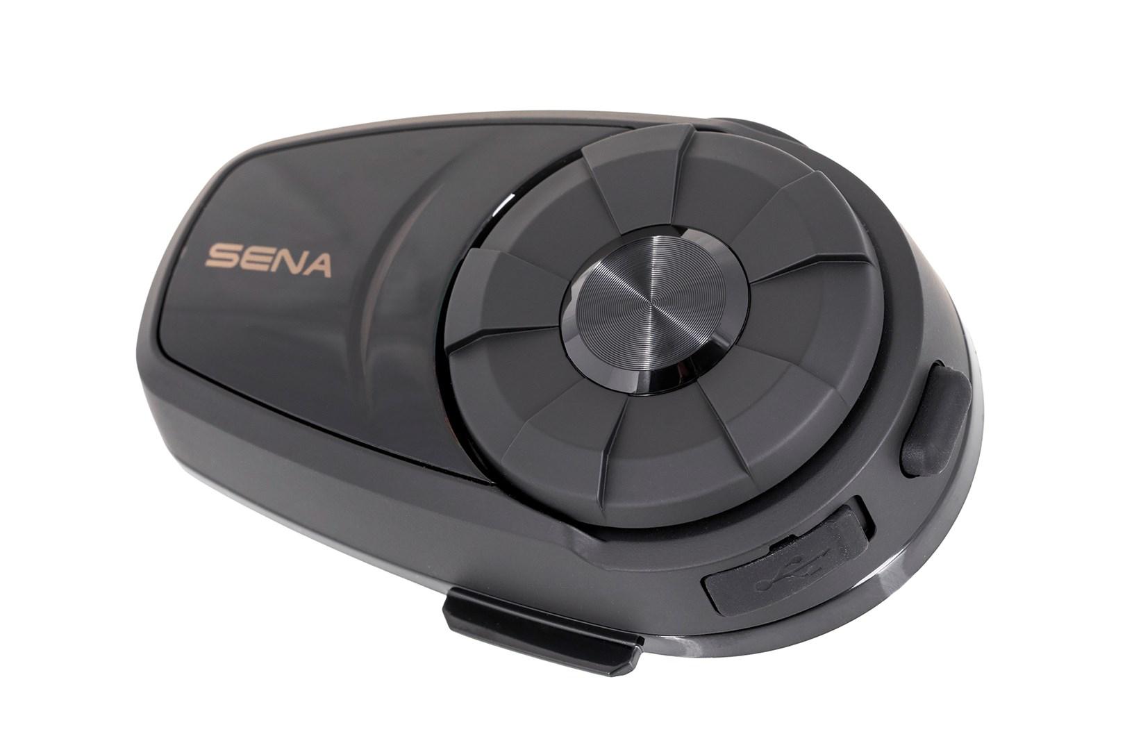 Trådløst motorcykel-intercom SENA 10S - 4 kanaler, 1.600 m, sort billede