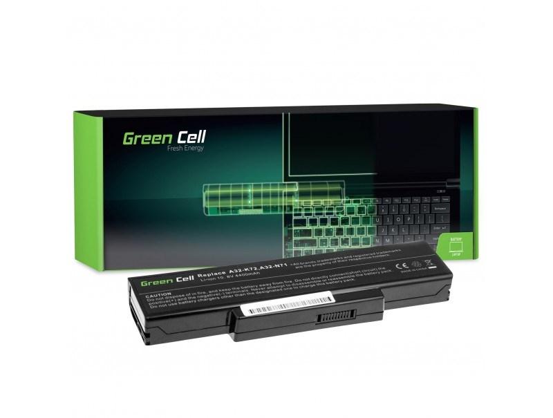 Laptop batteri Green Cell til ASUS – 10,8 V, 4.400 mAh, 6-celles billede
