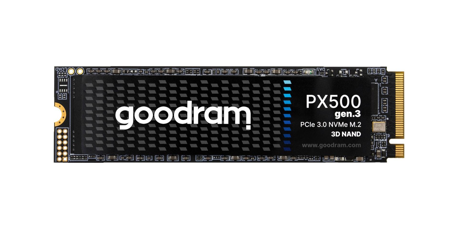 SSD M.2 NVMe - Goodram PX500 Gen.3, 256 GB billede