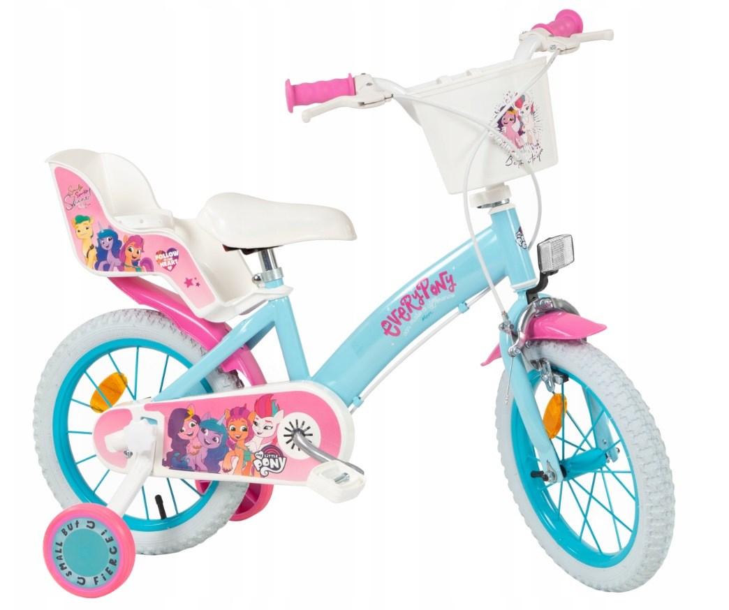 Børnecykel 14" TOIMSA My Little Pony (blå/rosa) billede