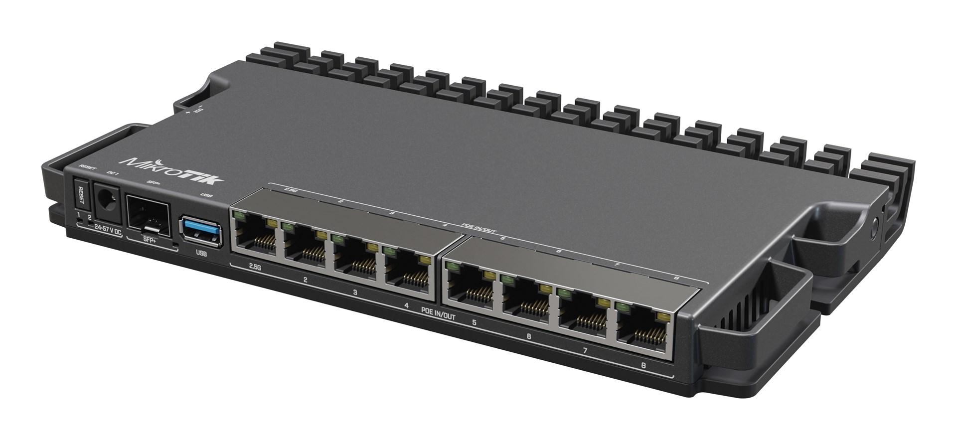 Router - Mikrotik RB5009UG+S+IN 2,5G Ethernet, sort