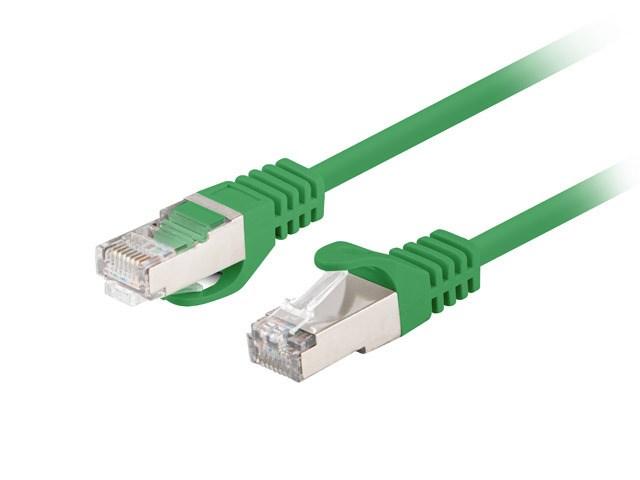 Netværkskabel Cat6 Lanberg - grøn, 0,25 m, RJ‑45 U/UTP billede