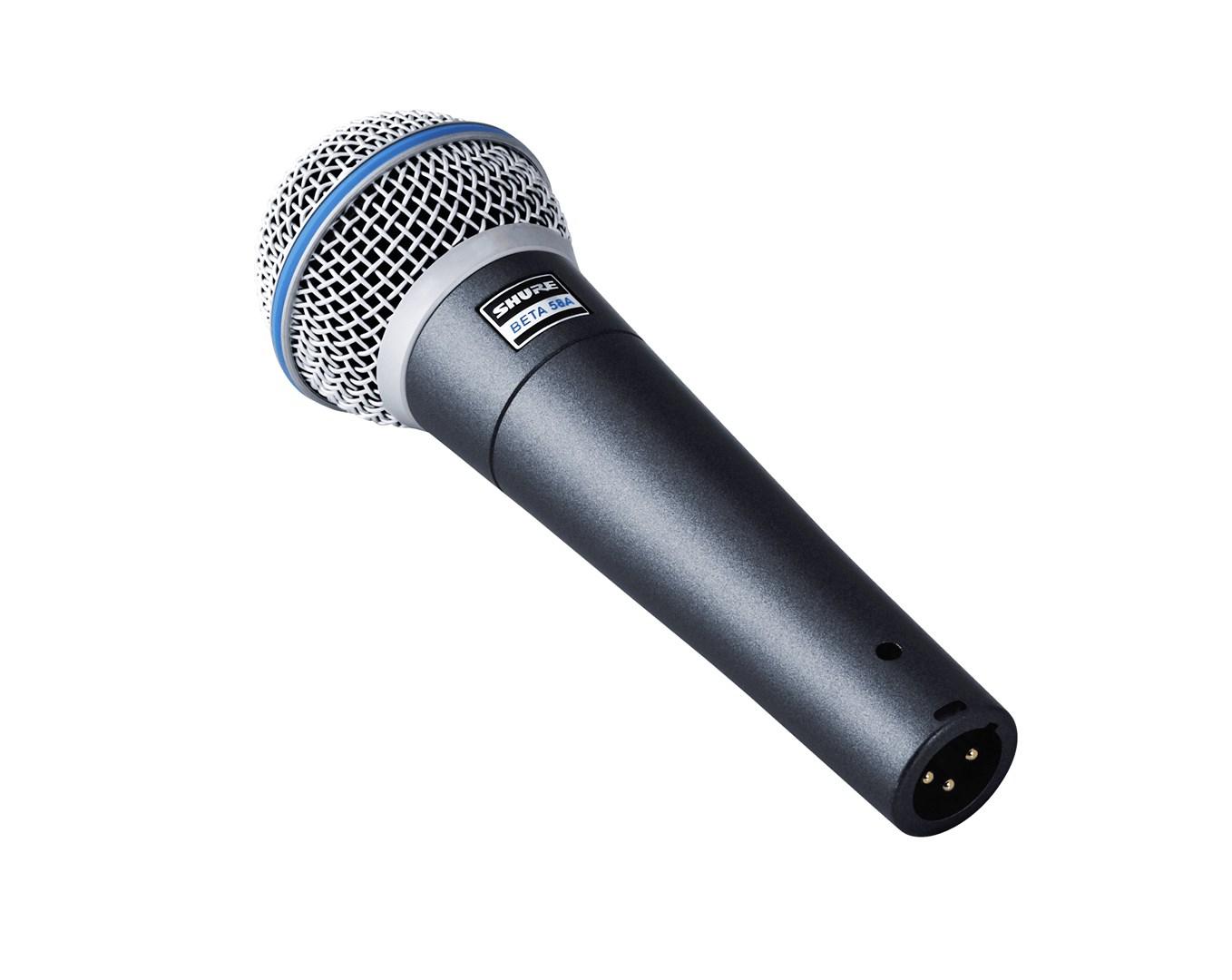 Mikrofon til vokal Shure Beta 58A – dynamisk supernyre, kablet XLR