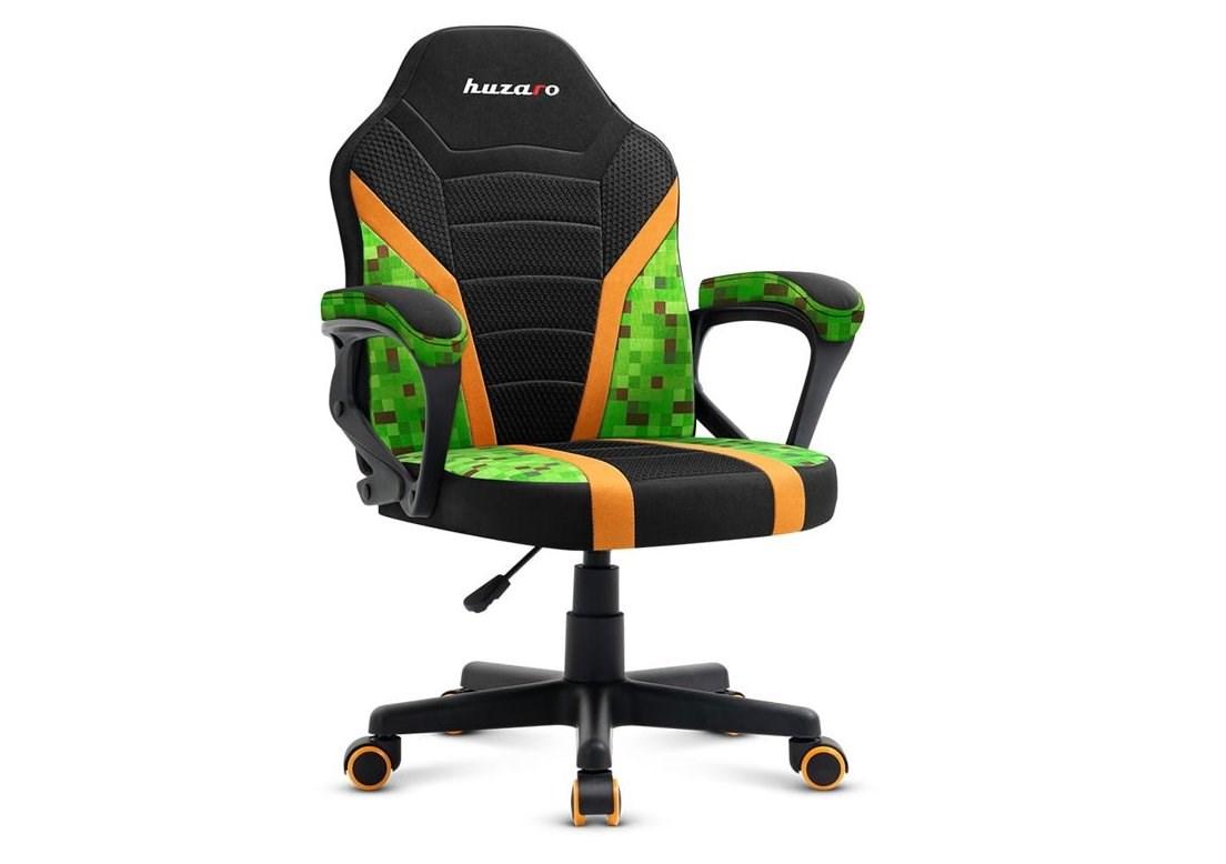 Gamerstol til børn Huzaro Ranger 1.0 Pixel Mesh billede