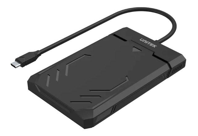 Eksternt harddiskkabinet 2,5" USB‑C - UNITEK DiskGuard Raiden billede