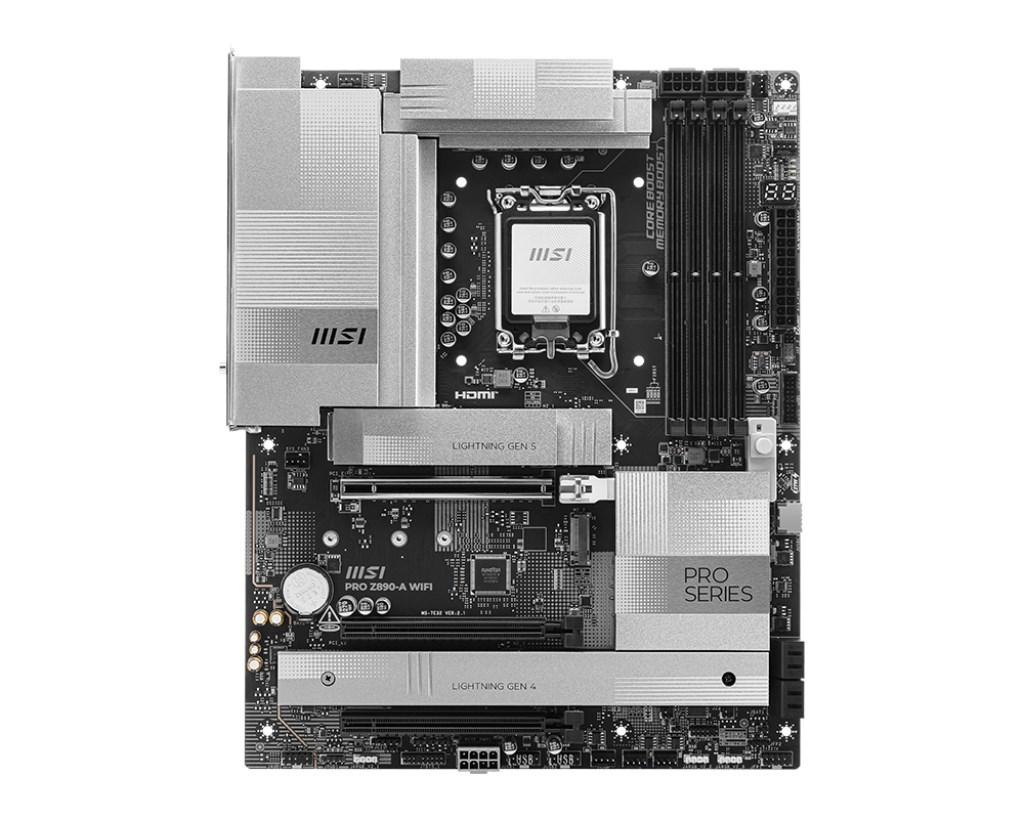 Bundkort MSI PRO Z890-A WIFI - Intel Z890, LGA 1851, ATX billede