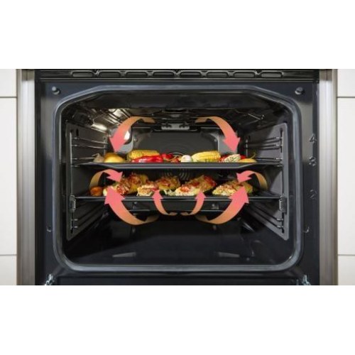 Komfur med gaskogeplade Gorenje GK5C42WH – hvid, fritstående