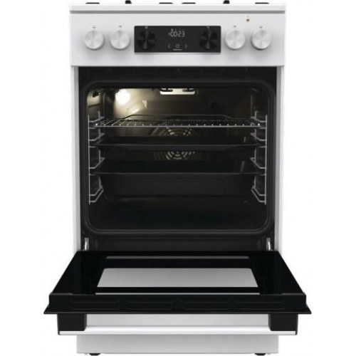 Komfur med gaskogeplade Gorenje GK5C42WH – hvid, fritstående
