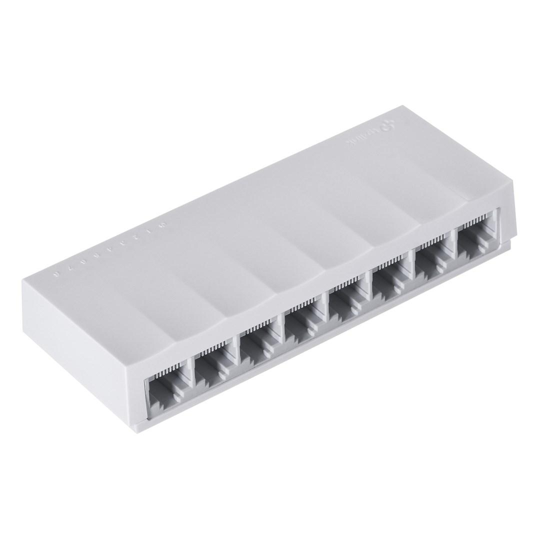 Netværksswitch TP-Link 8‑port 10/100 Mbps desktop