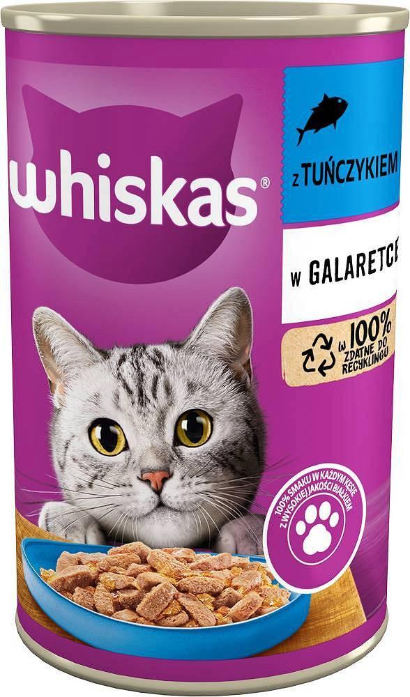 Kattefoder vådfoder Whiskas – 400 g dåse billede