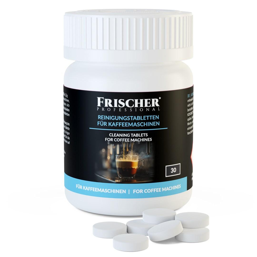 Rengøringstabletter til kaffemaskine - Frischer, 30 stk. billede