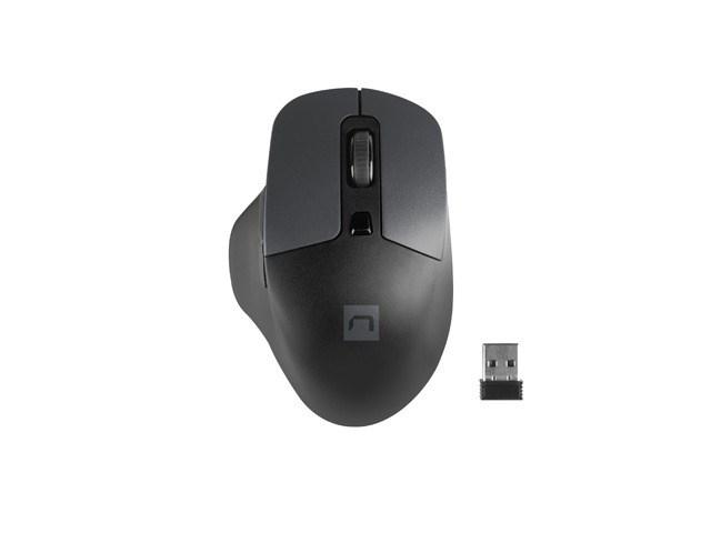 Trådløs mus NATEC Genesis Blackbird 2 - optisk 1.600 DPI billede