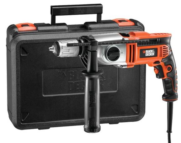 Slagboremaskine Black+Decker 1100 W 13 mm billede