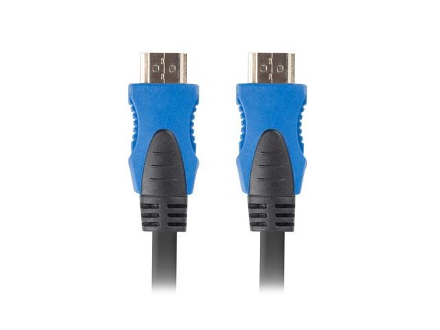HDMI-kabel 1 m – Lanberg, HDMI 2.0, sort billede