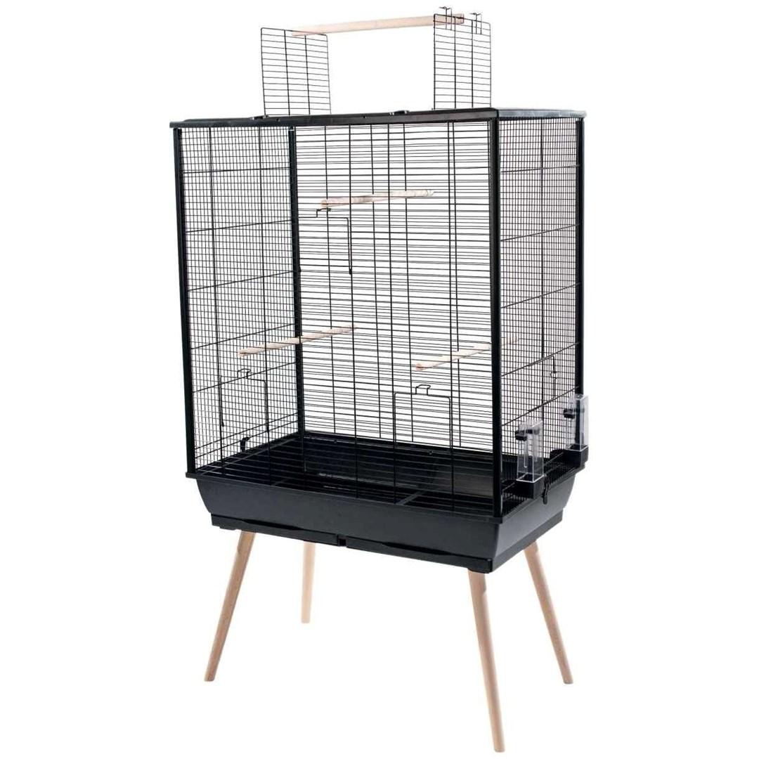 Fuglebur ZOLUX Neo JILI XL med stativ – sort billede