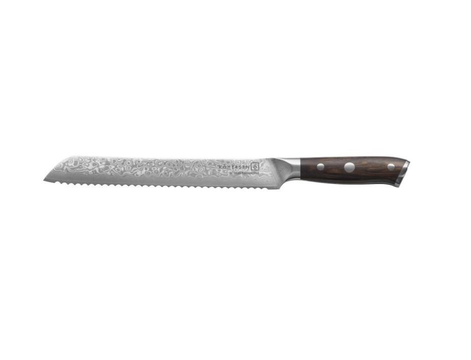 Brødkniv KOHERSEN Elegance Ebony Wood 22,9 cm billede
