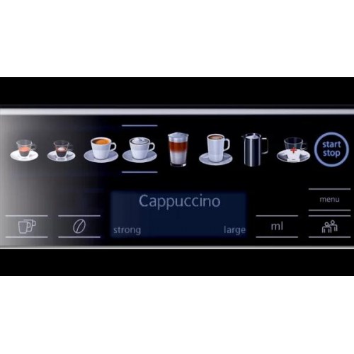 Kaffemaskine fuldautomatisk - Siemens EQ.6 Plus TE658209RW, 1,7 l espresso