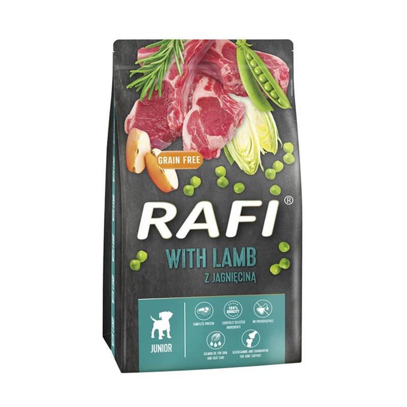 Hundefoder tørfoder junior med lam - Dolina Noteci Rafi 3 kg billede