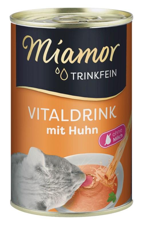 Kattemad vådfoder Miamor Trinkfein kylling – 135 g billede