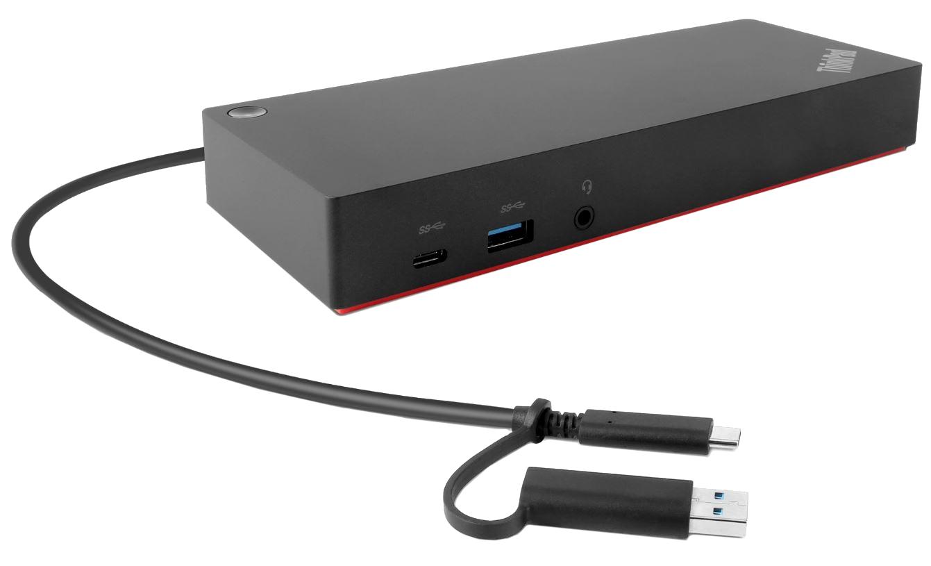 Dockingstation Lenovo ThinkPad - kablet, sort