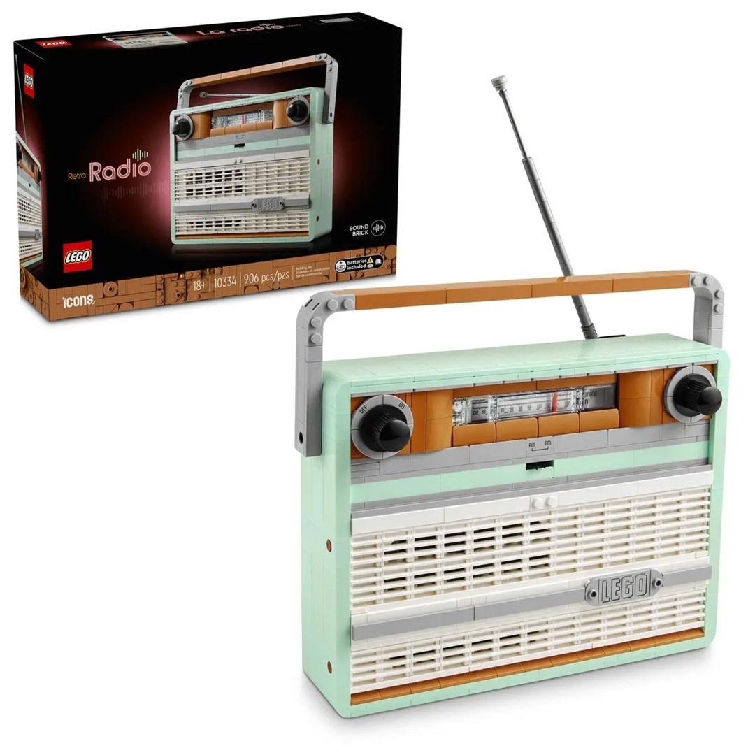 LEGO byggelegetøj LEGO Icons Retro Radio (10334) - 18+ billede