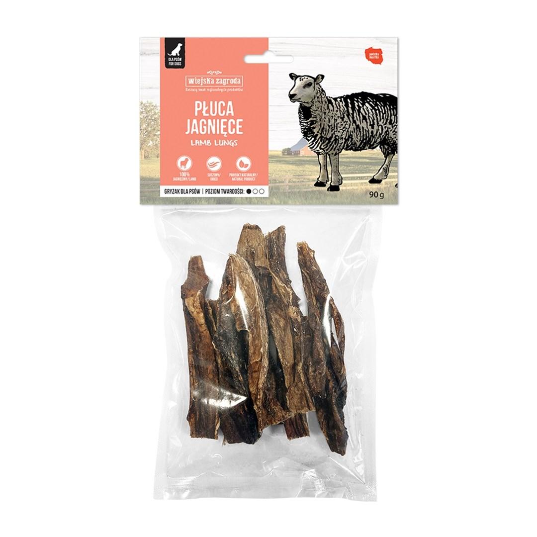 Hundegodbidder lam – Wiejska Zagroda lamme-lunger 90 g billede