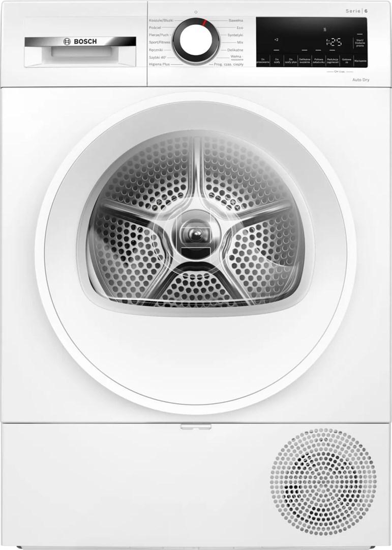 Tørretumbler Bosch Serie 6 WQG233DNPL 8 kg - varmepumpe, hvid billede